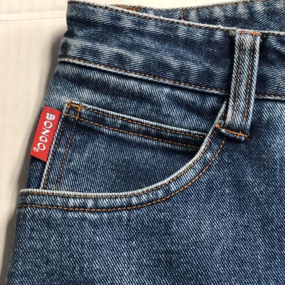 BONGO VINTAGE Jeans Juniors Womens Size 13 Y2K Ankle Cropped Denim 90s - Picture 4 of 11